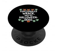 Ruina Emocional Pero decoración de Halloween PopSockets PopGrip Adhesivo