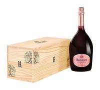 RUINART - Rose' Brut Jeroboam - Champagne AOC - 3000ml Wooden BOX - ES