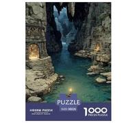 Ruinas 1000 Piezas Rompecabezas DIY Reino Oculto para Adultos para Adultos Y Niños A Partir De 12 Años Imposible Regalo 38x26cm/1000pcs