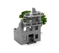 Ruinas de Stalingrado WW2 (MTST07) - terreno de Wargaming impreso en 3D para escala de 28 mm y 15 mm - Ruinas de la ciudad del frente oriental (20 mm)