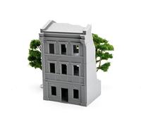 Ruinas de Stalingrado WW2 (MTST08) - terreno de Wargaming impreso en 3D para escala de 28 mm y 15 mm - Ruinas de la ciudad del frente oriental (15 mm)