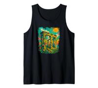 Ruinas psicodélicas - Renacimiento de Templo Antiguo Camiseta sin Mangas