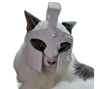 RUINBNC Casco decorativo para gatos con temática romana antigua, estilo centurión, para fiestas de disfraces divertidas y fotografía creativa, tocado divertido para gatos