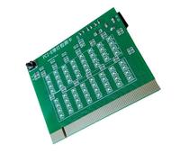 RUINBNC Dispositivo de diagnóstico de placa base: probador PCIE 8X 16X con luz para equipos de reparación de detección de fallos