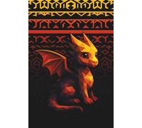 Ruins Dragon Notebook || Lined, 6x9, 120 Pages: Journal for Writers, DnD Fans & Fantasy Worldbuilders