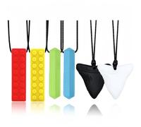 RUIOMII 6 Piezas Mordedor Autismo, Mordedor Adulto, Mordedores NiñOs Autistas, mordedores Para niños y adultos, Regalos Para NiñOs Con Autismo