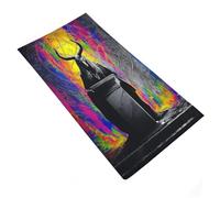 RUIOQAW Toallas de baño Dark Rituals The Horned One'S Presence, Muy absorbentes, Suaves, de Lujo, de Calidad hotelera, 35 x 73 cm