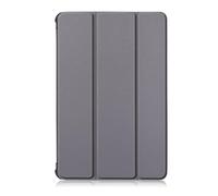 RUIPOCX Funda Compatible con Doogee T36 de 12 Pulgadas para Tableta PC, Delgada, Plegable, con Soporte Triple y Carcasa Trasera rígida.(Gray)