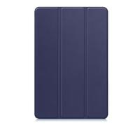 RUIPOCX Funda Compatible con Doogee T36 de 12 Pulgadas para Tableta PC, Delgada, Plegable, con Soporte Triple y Carcasa Trasera rígida.(Dark Blue)