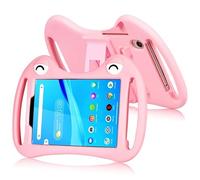 RUIPOCX Funda para niños Compatible con TCL Tab 8 (versión 2022), Funda con Soporte Plegable Ajustable para Tableta Android 9132X/9132G(Red)