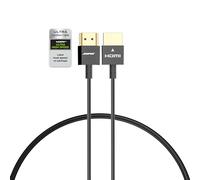 RUIPRO Cable HDMI 2.1 ultradelgado 8K certificado de 3 pies, ultra alta velocidad 48 Gbps, cable HDMI corto, compatible con 8K a 60Hz 4K a 120Hz, HDR dinámico, eARC, compatible con