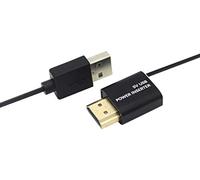 RUIPRO Insertor de alimentación USB HDMI 8K 4K hembra a macho conector de alimentación de 5 V (SN5VHDMI)