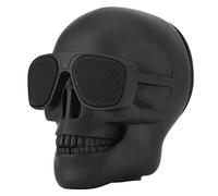 Ruiqas Altavoz Creativo Bluetooth con Forma de Calavera,Mini Reproductor de Música Portátil Inalámbrico Estéreo Bluetooth