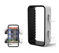 Ruiqas Torre de Archivo para Videojuegos,Juegos Almacenados,18 Juegos con Soporte Universal para PS5 PS4 Xbox NS