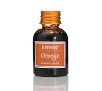 ruiruiNIE 1 Botella Pluma de 30ml Colorida Pura Pluma Tinta Recarga Tintas Papelería Recarga Escolar Tinta Naranja