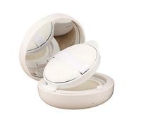 ruiruiNIE 15g / 0.5oz Cojín de Aire vacío Puffbox Estuche de Maquillaje cosmético portátil con Polvo Esponja Espejo para BB Cream Foundation BB Cream Estuche vacío Beige