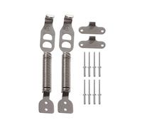 ruiruiNIE Capó Inoxidable Resortes Clips Capucha Panel Race Rally Par Cerradura para Impreza EJ18