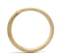 ruiruiNIE Chinese Kung Fu Wing Chun Hoop Anillo de ratán de Madera Entrenamiento de Fuerza de la Mano pegajosa - Color Madera