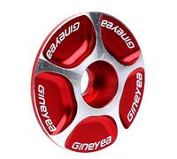 ruiruiNIE Tapa del vástago Superior del Auricular para Bicicleta, Camino de Rosca de Aluminio MTB Accesorios del vástago de la Bicicleta Cubierta de la Tapa Superior del Auricular