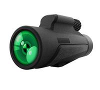 Ruiseawing Binoculares portátiles de alta potencia, impermeables, monoculares, 12 x 50, alta definición, potencia BAK4, prisma monocular para observación de aves, canotaje, senderismo