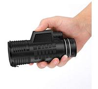 Ruiseawing Monocular ful 50x60 Telescopio profesional monocular de alto zoom portátil para actividades al aire libre, camping, para interior/exterior