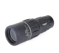 Ruiseawing Telescopio monocular, portátil de 16 x 52 pulgadas de alto, monocular de 66/8000 m, prismáticos para deportes al aire libre, color negro, para observación de aves para adultos, viajes al