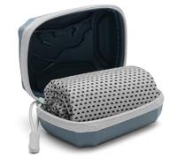 RUISOPE Toalla Gimnasio, Toalla Microfibra Secado Rápido Toalla Refrescante Efecto Frio para Fitness, Deportes al Aire Libre, Yoga, Viajes 30x90 cm con Funda (Gris)