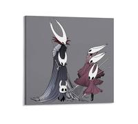 RUIST Póster de anime de Game Hollow Knight (10) impresión en lienzo, póster de pintura para pared, pósteres artísticos para decoración moderna del hogar, 60 x 60 cm