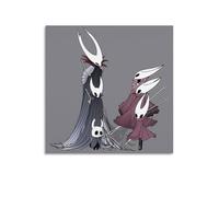RUIST Póster de anime de Game Hollow Knight (10) pósteres artísticos para pared, pintura fotográfica, póster para colgar, decoración familiar, 70 x 70 cm
