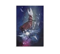 RUIST Póster de anime de Game Hollow Knight (3) arte de pared, póster impreso, lienzo, obras de arte, decoración de habitación, 50 x 75 cm