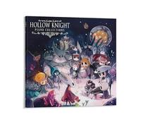 RUIST Póster de anime de Game Hollow Knight (30) póster decorativo para colgar en la pared, póster decorativo de 70 x 70 cm