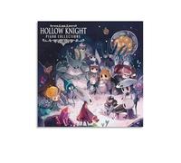 RUIST Póster de anime de Game Hollow Knight (30) pósteres artísticos para pared, pintura fotográfica, póster para colgar, decoración familiar, 50 x 50 cm