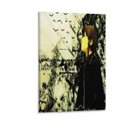 RUIST Póster de animé Serial Experiments Lain (12) impresiones artísticas en lienzo para pared, póster fotográfico, pintura, pósteres, decoración de habitación, 60 x 90 cm