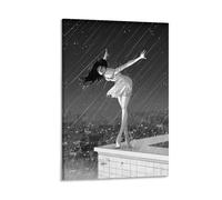 RUIST Póster de animé Serial Experiments Lain (17) lienzo para pared, impresiones artísticas para colgar, decoración del hogar, pósteres artísticos, 60 x 90 cm