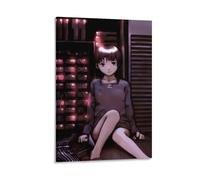 RUIST Póster de anime Serial Experiments Lain (23) lienzos para pared, impresiones artísticas para colgar, decoración del hogar, pósteres de arte de 30 x 45 cm