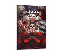 RUIST Póster de Game The Binding of Isaac (33) póster artístico en lienzo y arte de pared, póster moderno de decoración familiar, 60 x 90 cm
