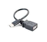 RUITEXUN Adaptador USB C a USB, USB tipo C macho a USB tipo A hembra OTG (On-The-Go) Cable adaptador para unidad flash, teclado, concentrador