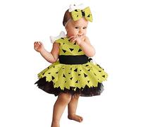 RUITOTP Disfraz de Cavernas Bebés Niñas Pequeñas Guijarros Cueva Piedra Halloween Carnaval Disfraces Fiesta Cumpleaños Pantalones cortos/Vestidos Trajes sesión fotos