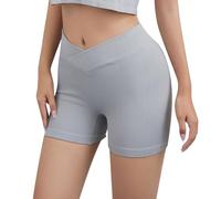 RUITOTP Short Deportivo Cintura Alta Pantalones Cortos Deportivos para Mujers, Pantalon Corto Deporte Control de Barriga Mallas Ciclistas Shorts para Yoga Fitness Gym