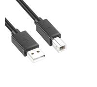 RUITROLIKER Cable de enlace USB 2.0, compatible con impresora térmica de etiquetas 400 450 4XL de 3 m