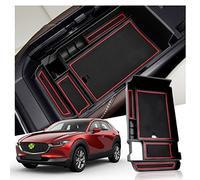 Ruiya Compatible con 2019-2024 Mazda CX-30 CX30 Consola Central Caja de almacenamiento, Caja Reposabrazos CX-30 Reposabrazos Organizador Bandeja Central Reposabrazos CX-30 Accesorios Storage Box