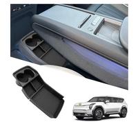 Ruiya Compatible con Kia EV9/EV9 GT-Line 2023 2024 2025 Consola Central Caja de Almacenamiento, Caja Reposabrazos Kia EV9 Organizador Central Reposabrazos Bandeja Accesorios Kia EV9