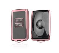 Ruiya Compatible con Mitsubishi ASX Colt Hybird/Alpine A290 GTS 2023-2026 2027 Funda TPU para Llave de Coche, Carcasa Protectora de Mando Remoto, Llavero ASX Accesorios, Rosa-Sin Agujeros