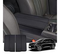 Ruiya Compatible con Peugeot 3008 5008 2017-2023 Cubierta del reposabrazos, Consola Central Reposabrazos Cubierta Caja Cuero Cubierta Apoyabrazos de Consola Tapa Accesorios Peugeot 3008