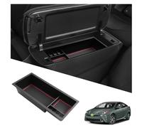 Ruiya Compatible con Toyota Prius XW50 2016-2022 Consola Central Caja de Almacenamiento, Caja Reposabrazos Prius XW50 Organizador Central Reposabrazos Bandeja Accesorios Prius XW50