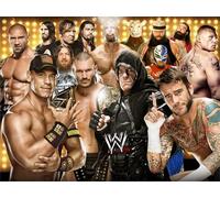 RUIYANMQ 1000 Piezas Rompecabezas - Wrestling Póster - Rompecabezas Arte Imagen - Juego De Descompresión Familiar - Juegos para La Memoria Y La Cognición De Las Personas Mayores - Ex234Zx