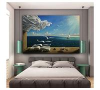 RUIYANMQ Dalí Art Wave Book Puzzle 1000 Piezas Puzzle de Madera Adultos Niños Juguete Educativo Juego de Descompresión Tl3Zv