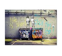 RUIYANMQ Puzzle 1000 Piezas Calle Graffiti Collage AFFE Cartel De Madera para Adultos Niños Juegos Juguete Educativo Wg89Vy