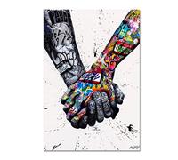 RUIYANMQ Puzzle 1000 Piezas Calle Graffiti Collage AFFE Cartel De Madera para Adultos Niños Juegos Juguete Educativo Wg97Vy