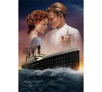 RUIYANMQ Rompecabezas De 1000 Piezas Rose Titanic'S Love Film Posters For Fun Adult Puzzle Toy Vy168Nt
